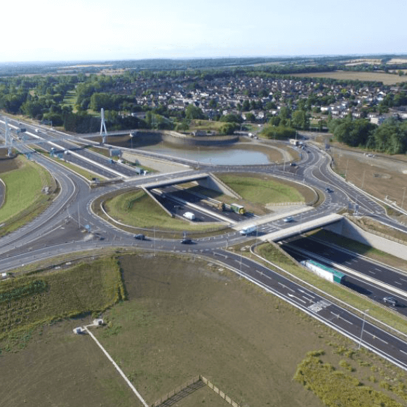 A14 Cambridge to Huntingdon image